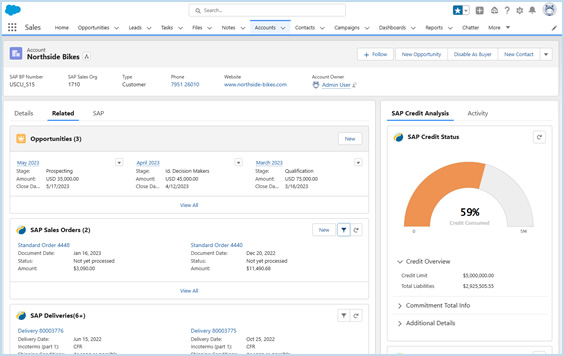 SAP 統合された顧客360