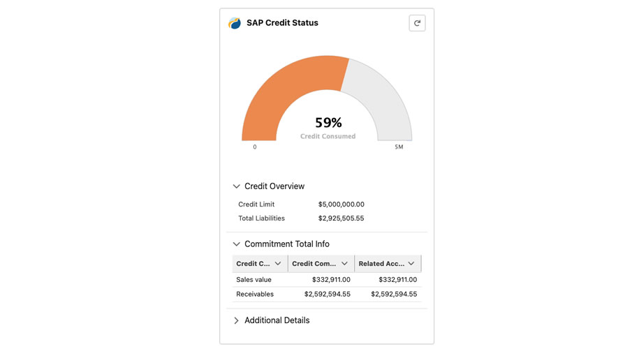 SAP Credit Status