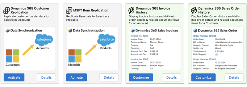 Overcast Microsoft Components for salesforce