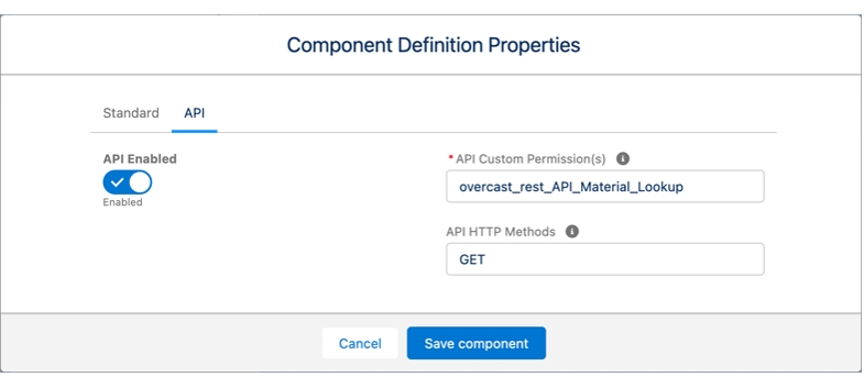 Execution of Overcast Components via Web Service