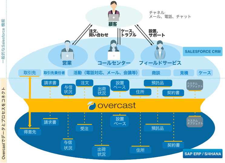 Vigience Overcast SAP-Integrated Customer 360 Solution