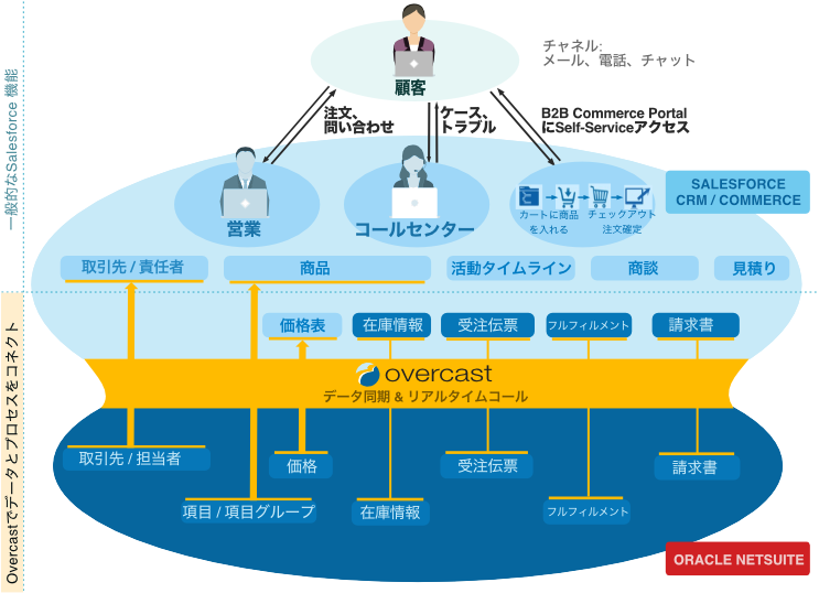 Vigience Overcast Oracle NetSuite Integration Solution