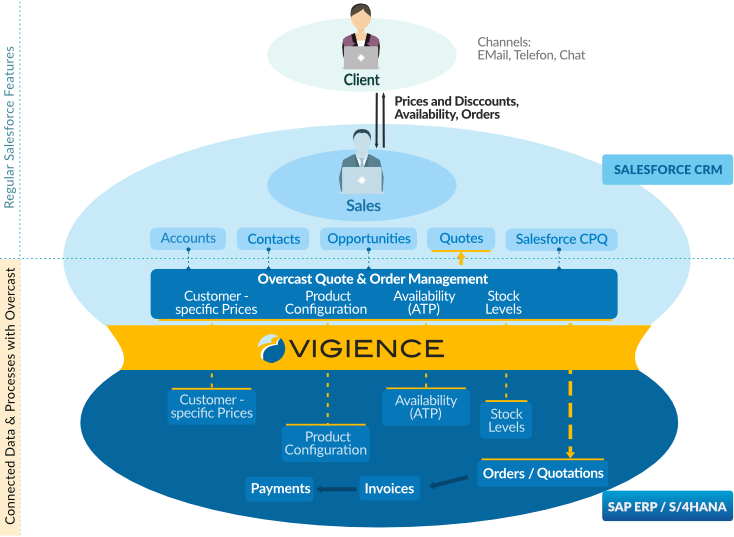 Vigience Overcast SAP-Integrated Order Management Solution